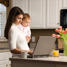 work from home blogging