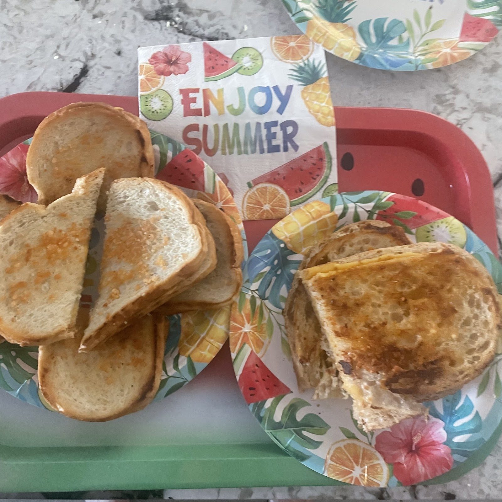 easy summer recipes for teens Grilled cheese