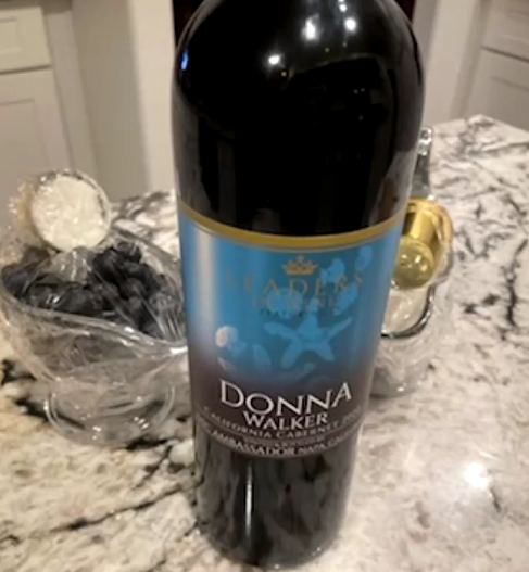 Donna Walker Cabernet 2020 pairing with my Overnight Blueberry French Toast